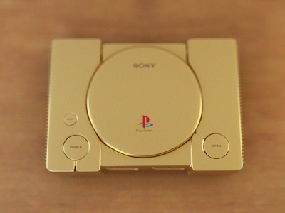 Gold PlayStation 1 - Top 3d blender cycles gold playstation