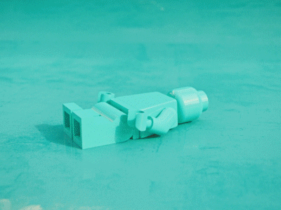 Lego Pour b3d cyclesrender flip fluid simulation viscosity