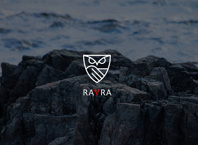 Logo Ravra branding design graphic design icon logo vector мокап