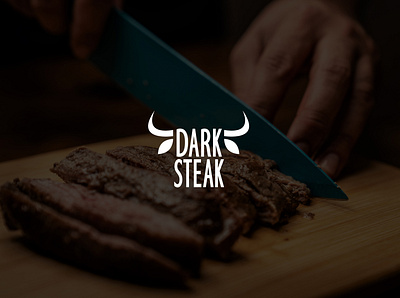 Logo for a steakhouse branding design graphic design icon logo иллюстратор мокап