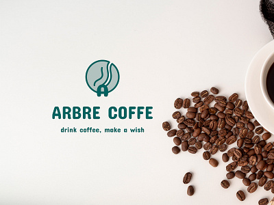 Arbre Coffe adobe illustrator design illustrator logo logo design logotype vector