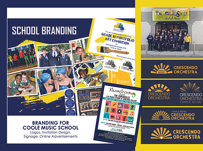 School Branding 2d design adobe illustrator adobe photoshop advertising brand branding brochure design children corporate identity design graphic design illustration label design layout logo marketing newsletter design typography vector visual identity