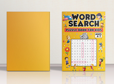 Word Search Puzzle Book activitybook amazon kdp book design amazonkdp book cover graphic design kdp kids activitybook puzzle puzzlebook wordsearch wordsearchbook