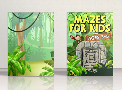 Mazes For Kids activity book for kids activitybook amazon kdp amazon kdp book design book cover graphic design interior design kdp kdp interior maze mazes mazes for kids