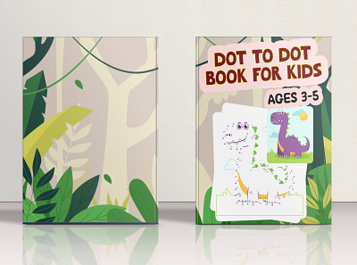 Dot To Dot Activity Book for Kids activity book for kids activitybook amazon kdp amazon kdp book design amazon kindle book book cover cover design dot to dot kdp kids book paperbacke