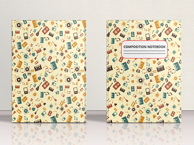 Composition NoteBook Cover Design