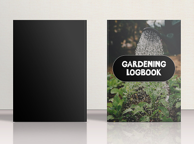 Gardening Logbook Cover Design adults amazon book amazon kdp amazon kdp book design book cover book design gifts graphic design journal kdp kindle logbook low content book magazine no content book notebook planner publishing