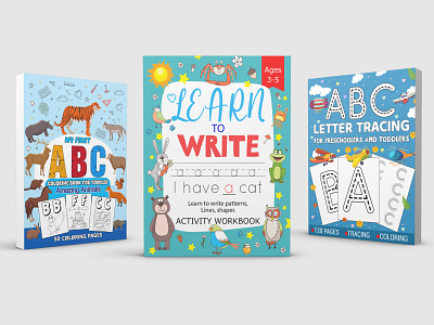 Kids Activity Book Cover Designs