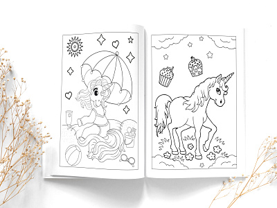 Coloring Page Design for KDP