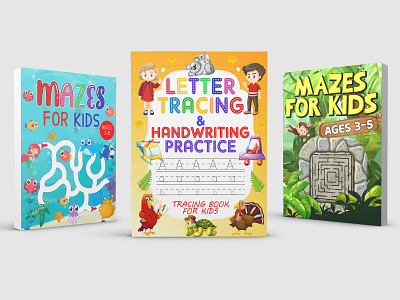 Activity Book Covers for KDP activitybook amazon kdp amazon kdp book design amazon kindle book cover coloring book design ebook ebook cover ebook cover design graphic design illustration kdp kdp book cover kdp book cover design kdp business kids activity kindle logo self publishing