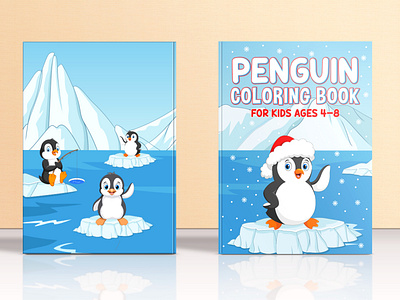 Penguin Coloring Book for KDP