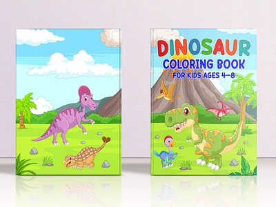 Dinosaur Coloring Book Cover Design amazon kdp amazon kdp book design book cover coloring book coloring book cover design coloring book design coloring book interior coloring book interior design coloring pages ebook ebook cover ebook cover design graphic design kdp kdp book cover design kdp book interior kdp coloring book kids coloring book self publishing