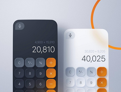 Calculator project app design graphic design moo typography ui ux