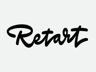 Custom Lettering/Logotype for Retart