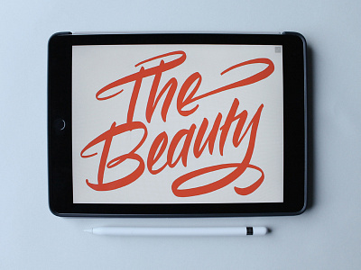 The Beauty of iPad Calligraphy