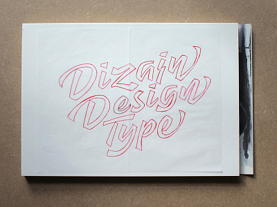 New DizajnDesign logo sketches & process design dizajn graphicdesign handlettering handmade lettering logo logotype process redesign script sketches