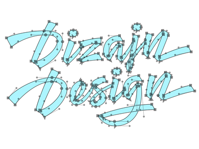 New DizajnDesign logo – bezier curves brand design graphicdesign lettering logo logodesign logos logotype redesign script type typography