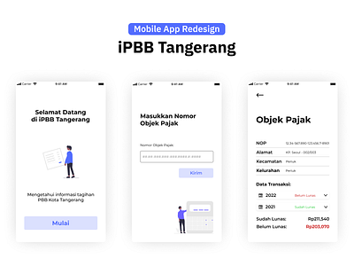 Mobile App Redesign - iPBB Tangerang