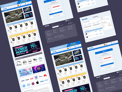 The Hub E-commerce web app