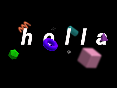 Parallax effect 3d figma parallax spline typography