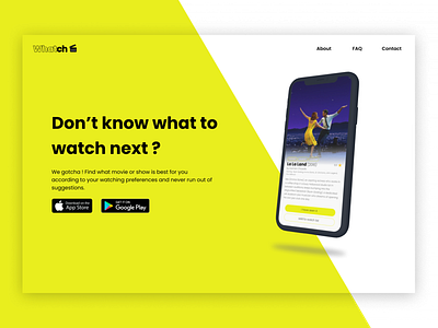 Whatch - Daily UI 003