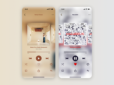 Music Player - Daily UI 009 app daily ui design music ui