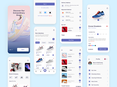 Store Shoes - Mobile app