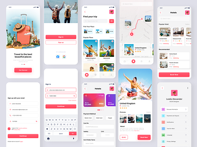 Travel App adventure agency booking app destination explore flight app travel travel agency travel app travel booking travelling trip ui uiux vacation