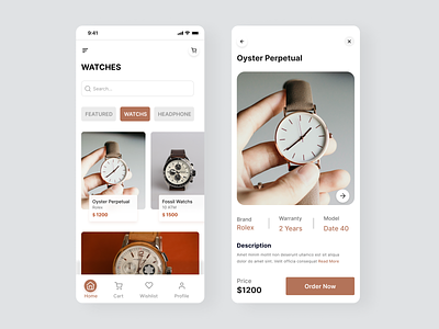 Smart Watch Ecommerce App
