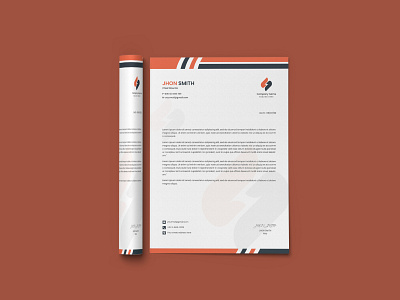 Letterhead Design | Notebook Design |Notepaper Design branding business letterhead business stationery design letterhead notebook notepaper pad print print design simple design