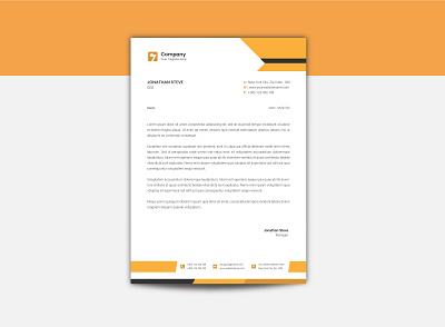 Corporate Letterhead | Notepad Design designer