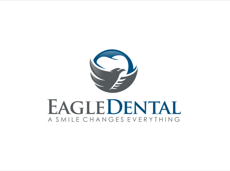 Eagle dental logo design by Alexandra on Dribbble