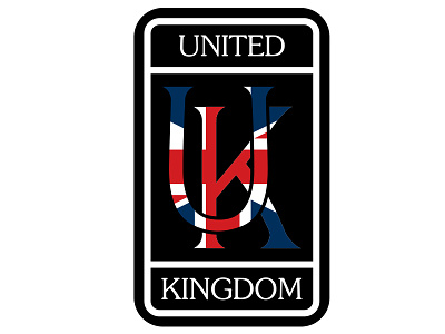 UK Playoff Sticker british diecut england flag mikemerrilldesign print rollsroyce sticker stickermule type uk unitedkingdom