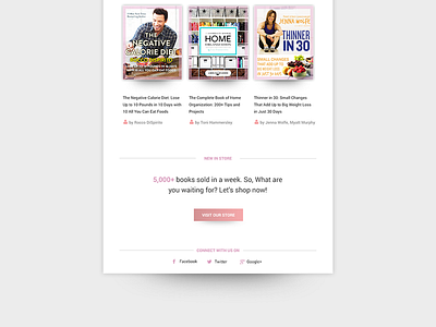 Book Store Newsletter campaign email newsletter