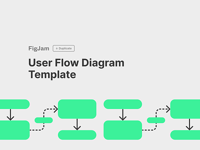 FigJam User Flow Diagram Template