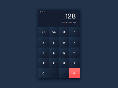 Day 004 - Calculator calculator dailyui ui ux