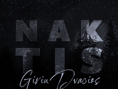 Giriu Dvasios - Naktis | Album Cover album design albumcover coverdesign dark design graphicdesign illustration