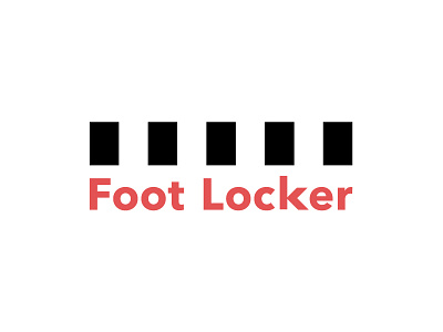 Foot Locker 2d branding foot locker logo sports vector