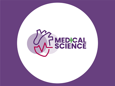 Medical science logo idea adobe design illustration logo