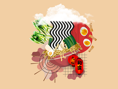 Ramen Photomontage