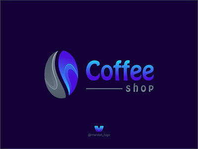 coffee shop 3d branding coffee design graphic design icon illustration logo logoideas logoinspirations logos shop simple vector