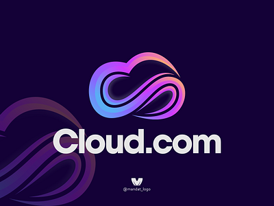 cloud branding cloud design icon illustration logo logodesigns logoinspirations logotype simple typography vector