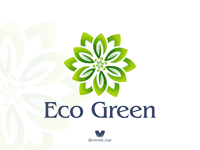 eco green branding design green icon illustration leaf logo logodesigns logoinspirations logotype simple typography vector