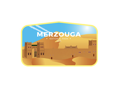 Morocco Merzouga Badge art artwork badge badge design badge logo badge logo badgedesign behance creative design dribbble dribbblers illustration illustration art photoshop vector art vector artwork wacom wacom one work