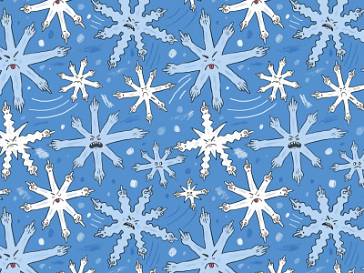 sNOw illustration pattern snow snowflake winter