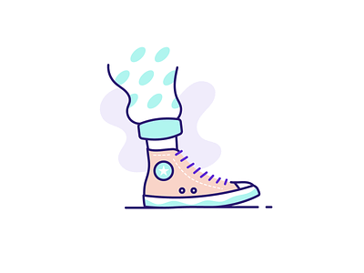 Converse all star converse cool shoes icon illustration outline design outline illustration shoes shoes illustration