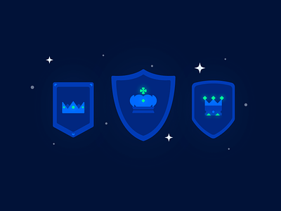 Royal Shields battle crown dark mode illustration flat 2d illustration icon illustration king medieval age royal shield shield sword sword and shield tiara war weapon