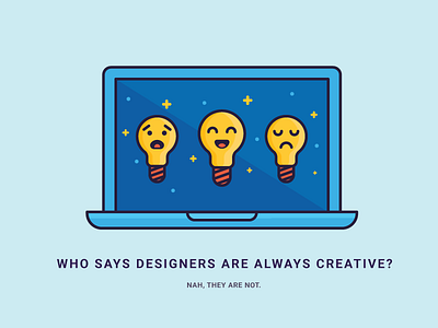 Who says? creative designer outline