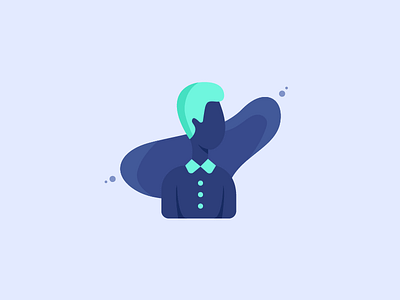 Male Character character icon illustration