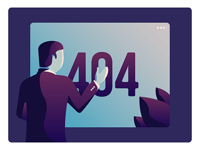 404 Not Found 404 404 ui dribbble invite illustration invite not found page product illustration ui